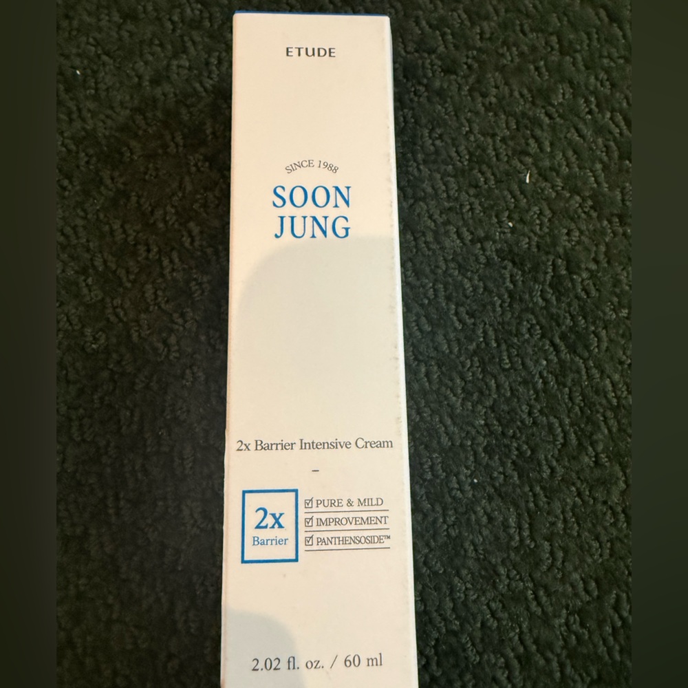 Etude soon Jung 2x Barrier Intensive Cream - White